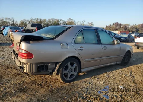 2001 Mercedes-Benz E 430 из США, поврежденный, VIN WDBJF70J91B327957
